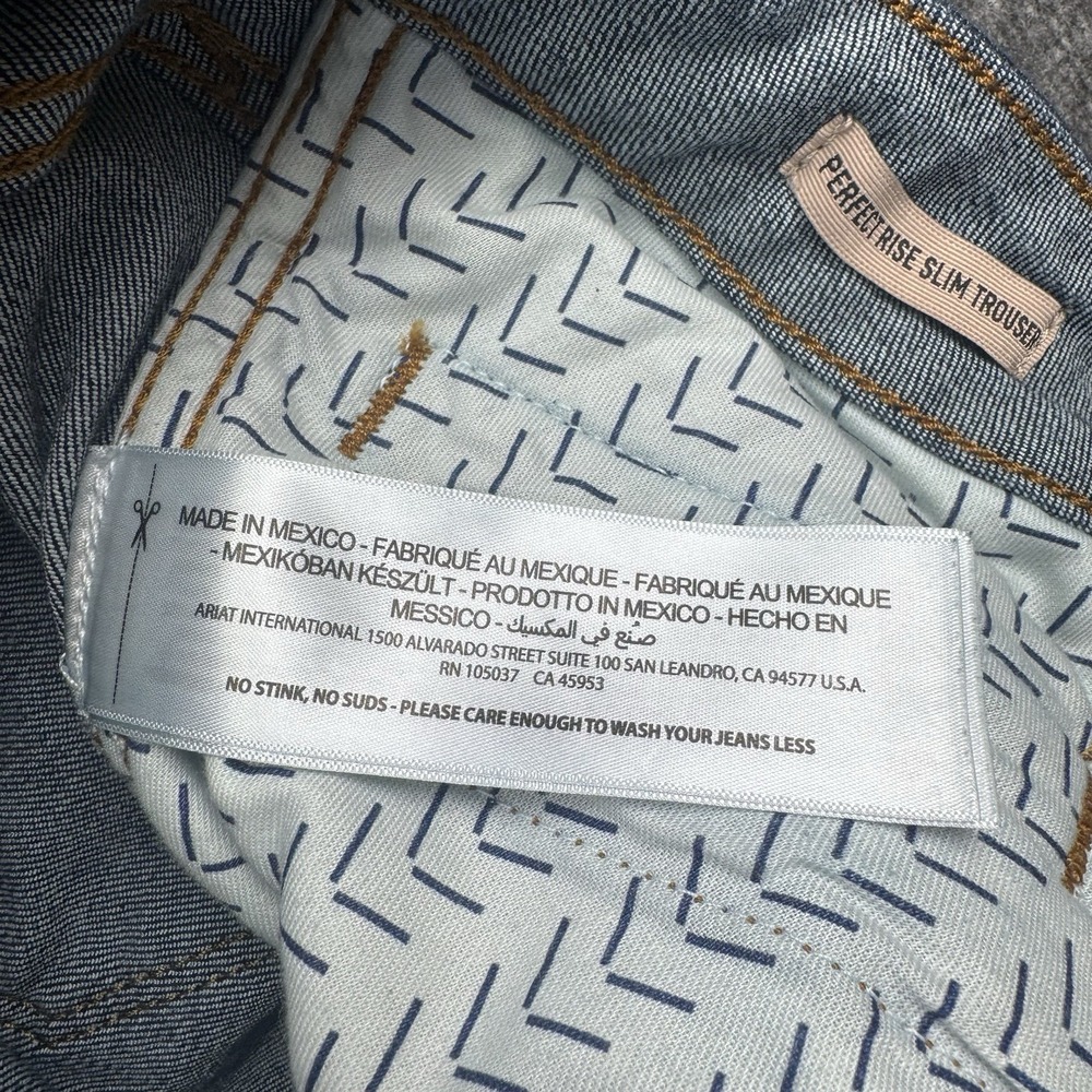 Dark Blue Flare Jeans - Women - Picture 13 of 16